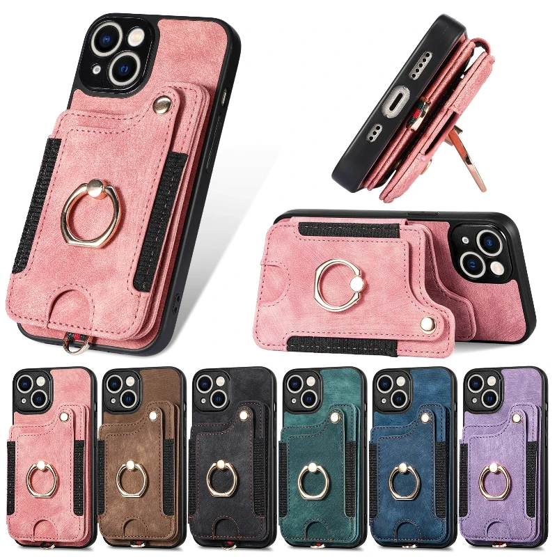 Finger Ring Wallet Cards Back Cover For Samsung Galaxy A71 A51 A42 A33 A20 A23 A12 5G A02S M10S Wrist Strap Magnetic Phone Case
Finger Ring Wallet Cards Back Cover For Samsung Galaxy A71 A51 A42 A33 A20 A23 A12 5G A02S M10S Wrist Strap Magnetic Phone Case