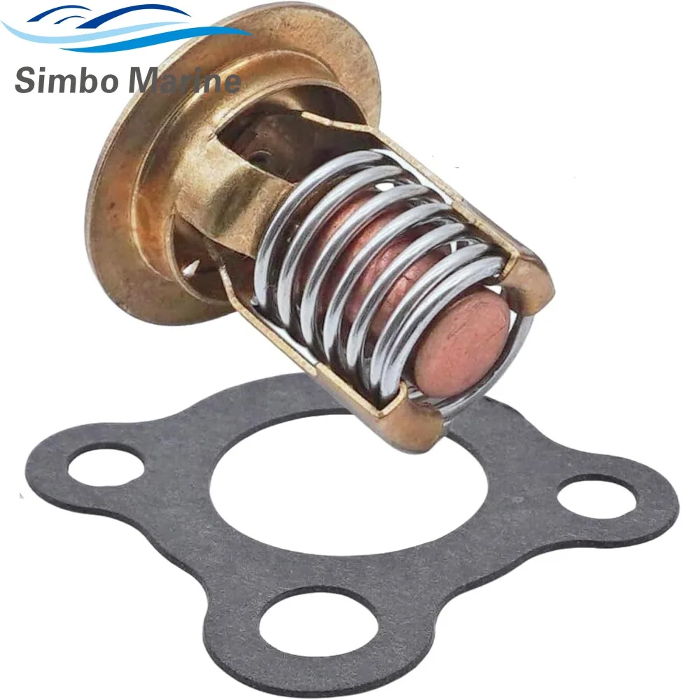 59078 Thermostat Kit 140° With Gasket For Mercruiser 120HP 2.5L And 140HP 3.0L Stern Drive 59078A1 59078B F84068 F84068-1 13020
59078 Thermostat Kit 140° With Gasket For Mercruiser 120HP 2.5L And 140HP 3.0L Stern Drive 59078A1 59078B F84068 F84068-1 13020