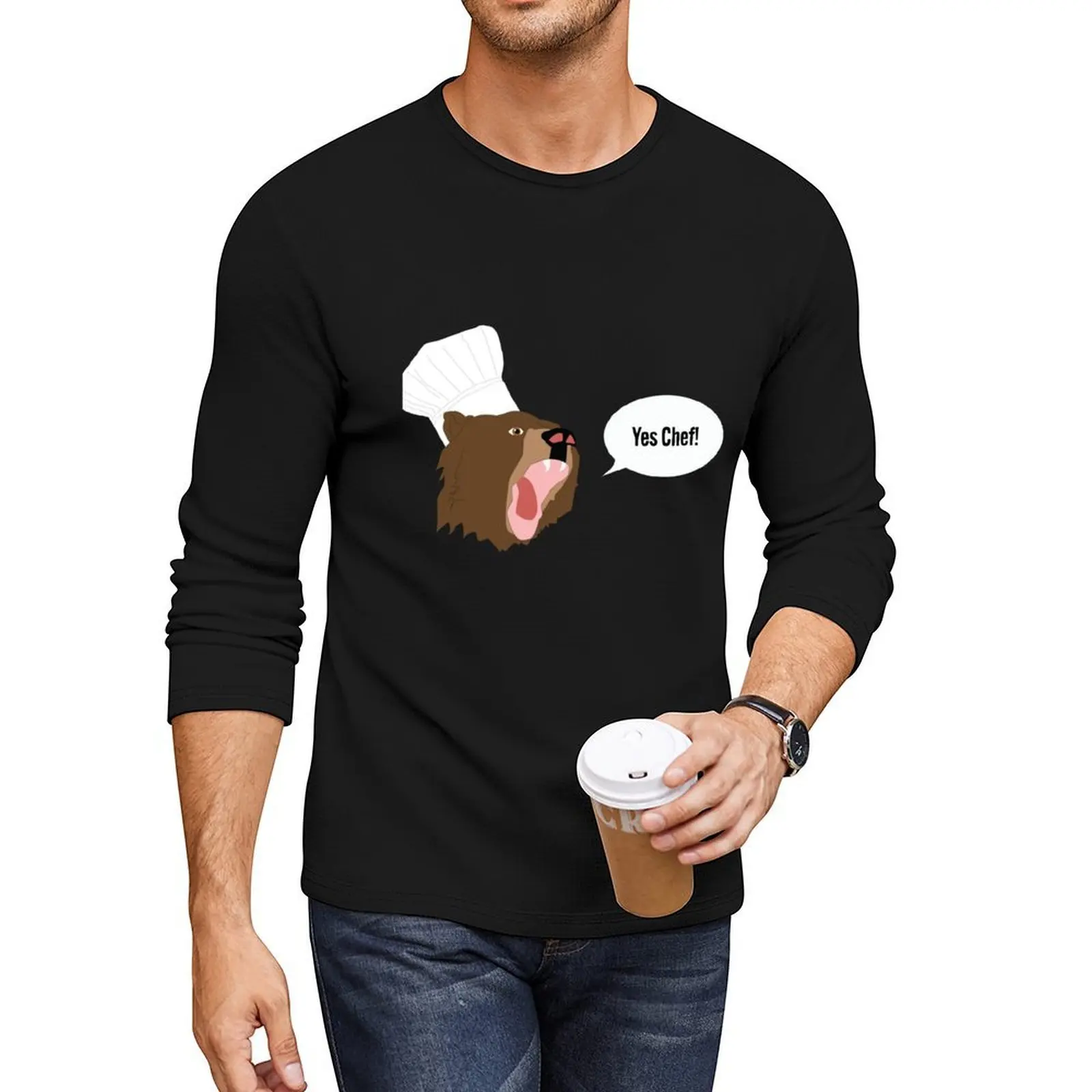 The Bear - Yes Chef Long T-Shirt Tee shirt boys animal print shirt black t shirts black t shirt mens t graphic
The Bear - Yes Chef Long T-Shirt Tee shirt boys animal print shirt black t shirts black t shirt mens t graphic