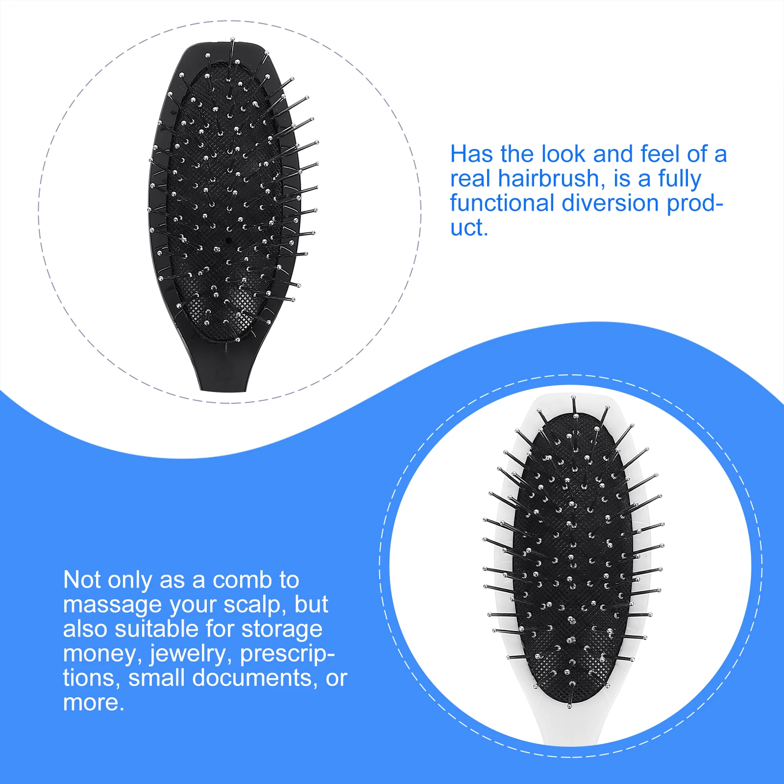 2pcs Air Bag Comb Detangling Salon Brush Paddle Hairdressing Smooth Scalp Massage Increase Circulation Hair Growth Remove Knots
2pcs Air Bag Comb Detangling Salon Brush Paddle Hairdressing Smooth Scalp Massage Increase Circulation Hair Growth Remove Knots