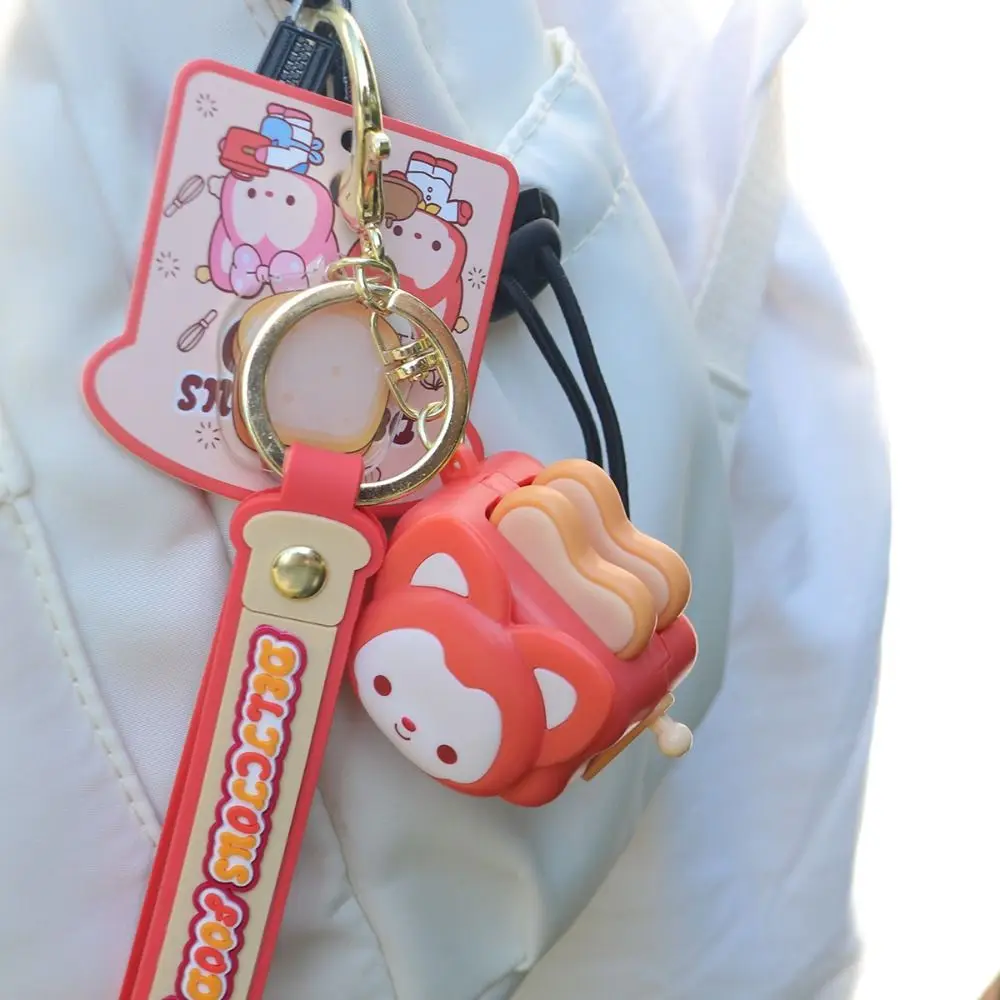 Fashion Luminescence Toaster Keychain Exquisite Mini Animal Pendant Creative Plastic Cartoon Keychain Gift
Fashion Luminescence Toaster Keychain Exquisite Mini Animal Pendant Creative Plastic Cartoon Keychain Gift