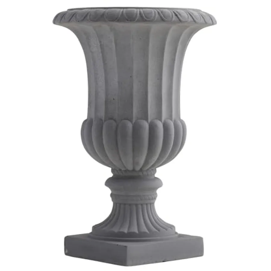 - 7507 Decorative Urn Indoor/Outdoor 11 In. W x 11 In. D x 16.5 In. H Gray
- 7507 Decorative Urn Indoor/Outdoor 11 In. W x 11 In. D x 16.5 In. H Gray