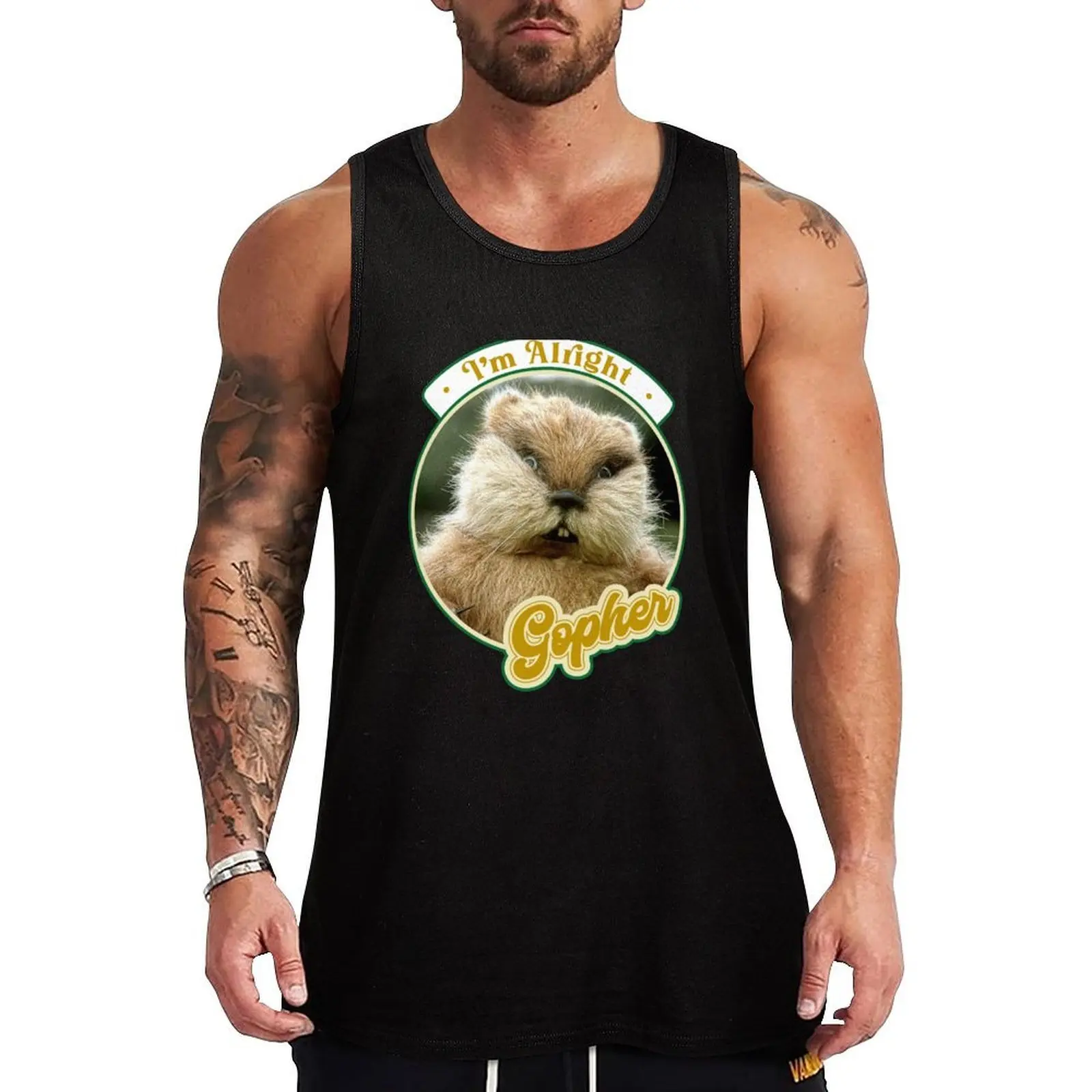 Retro Dancing Gopher Caddyshack Fan Design Tank Top Casual Graphic Tank Top Print Design Sleeveless Top
Retro Dancing Gopher Caddyshack Fan Design Tank Top Casual Graphic Tank Top Print Design Sleeveless Top