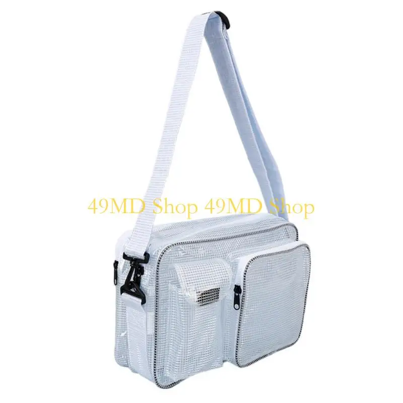 49MD Engineer's Clear Crossbody Bag Safe and Practical Storage for Electronics
49MD Engineer's Clear Crossbody Bag Safe and Practical Storage for Electronics