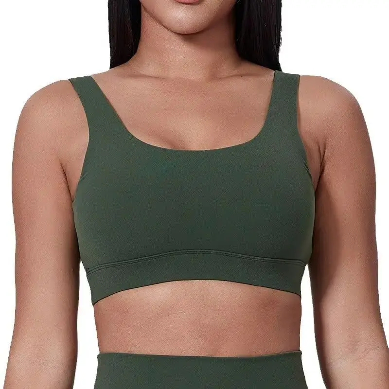 2025 Summer New Women's Nude Feel Seamless Nylon 66 Quick-Dry Antibacterial Yoga Sports Bra with Removable Chest Pads & Open Bac
2025 Summer New Women's Nude Feel Seamless Nylon 66 Quick-Dry Antibacterial Yoga Sports Bra with Removable Chest Pads & Open Bac