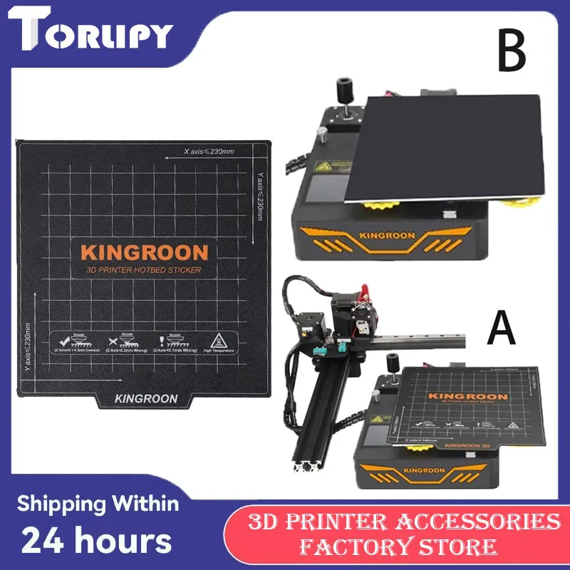 For KP3S Build Plate Magnetic Heatbed 235m/310mm Ender 3 CR10 Hot Bed Sheet A+B Soft Magnet Build Plate For 3D Printer Accessory
For KP3S Build Plate Magnetic Heatbed 235m/310mm Ender 3 CR10 Hot Bed Sheet A+B Soft Magnet Build Plate For 3D Printer Accessory