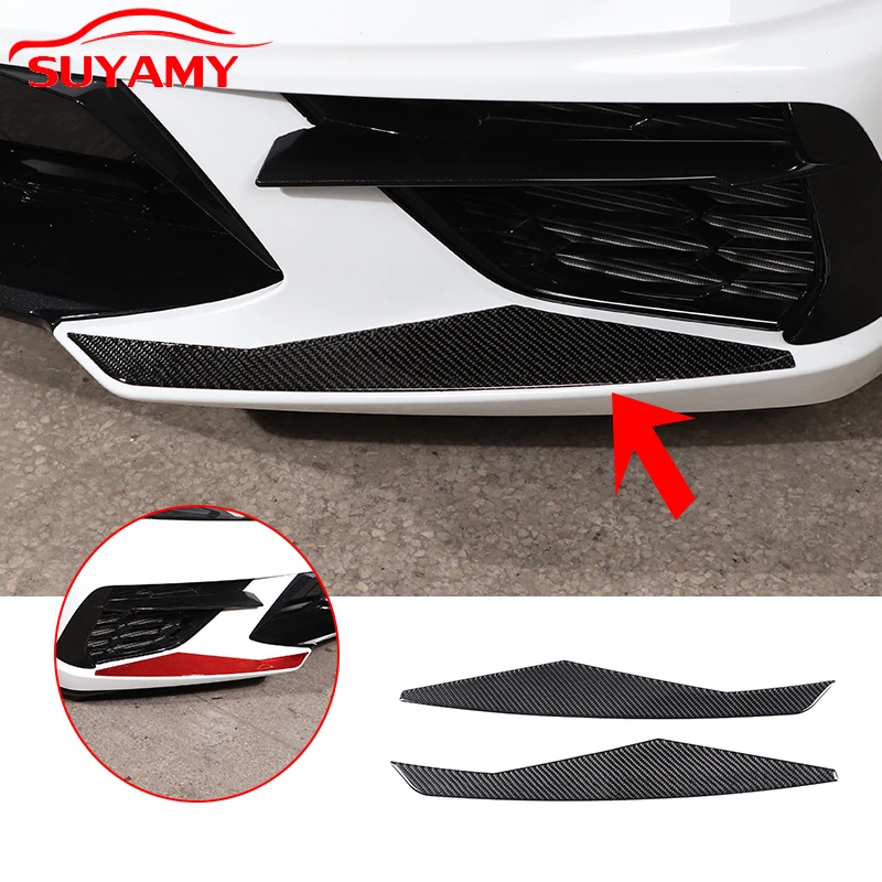 Soft Carbon Fiber Car Front Shovel Trim Stickers For 2020-2023 Corvette C8 Stingray Z51 Z06 Auto Exterior Accessories
Soft Carbon Fiber Car Front Shovel Trim Stickers For 2020-2023 Corvette C8 Stingray Z51 Z06 Auto Exterior Accessories