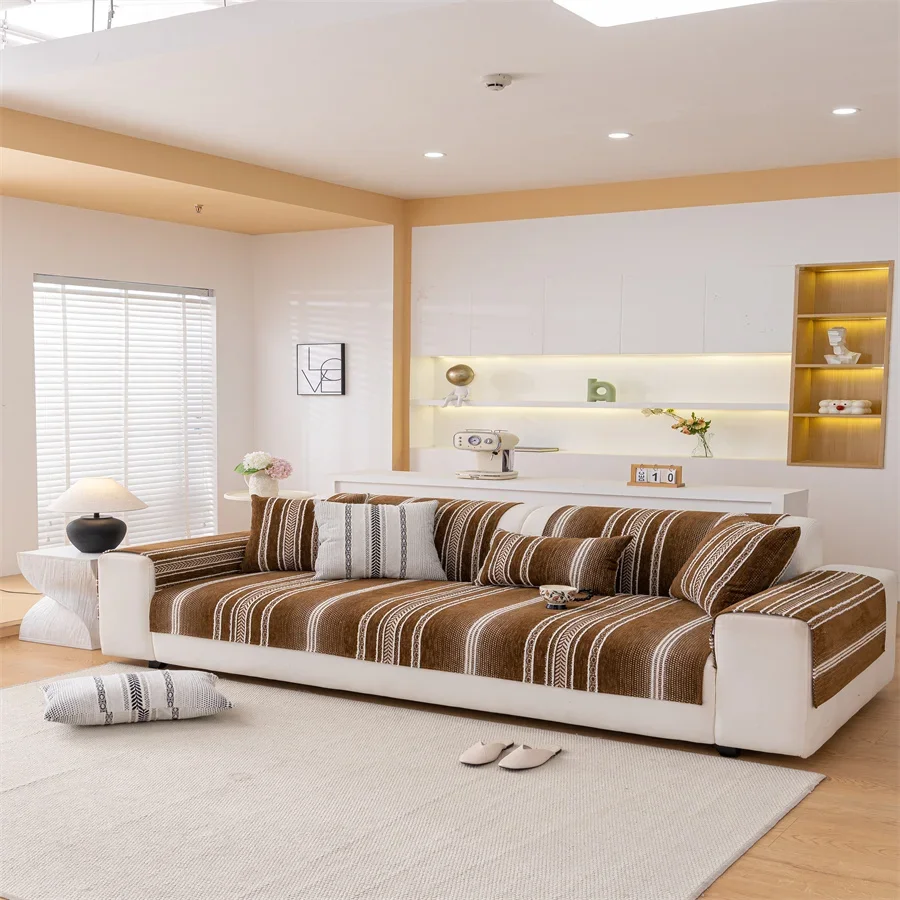 Sofa Cushion Four-season Universal 2024 New Straight-row Sofa Cover Cloth One-piece Non-slip Special-shaped Seat Cushion
Sofa Cushion Four-season Universal 2024 New Straight-row Sofa Cover Cloth One-piece Non-slip Special-shaped Seat Cushion
