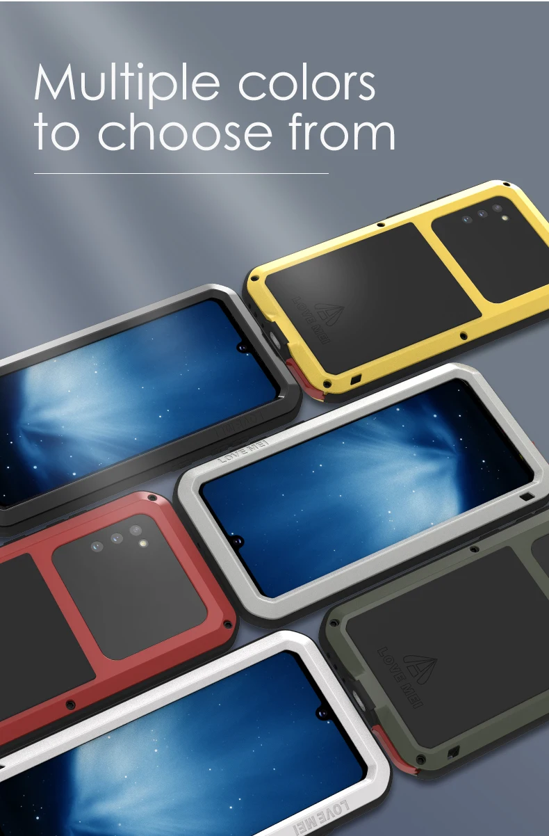 Love Mei Tempered Glass Full Protective Metal Cover For Samsung Galaxy A34 A54 A53 Heavy Duty Armor Shockproof Waterproof Case
Love Mei Tempered Glass Full Protective Metal Cover For Samsung Galaxy A34 A54 A53 Heavy Duty Armor Shockproof Waterproof Case