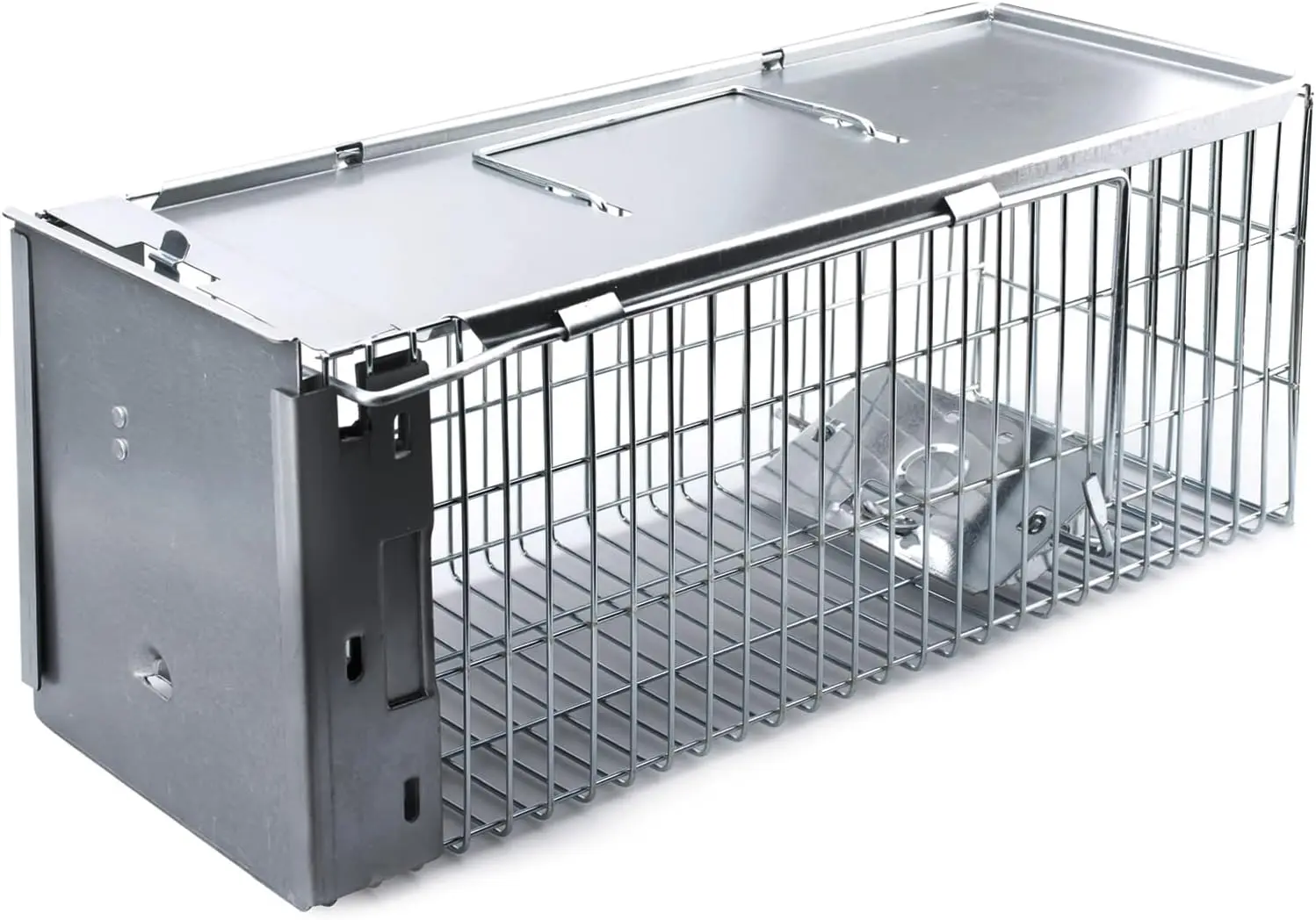 Heavy Duty Squirrel Trap, Chipmunk & Rat Trap - 16.3" x 6" x 6.7"
Heavy Duty Squirrel Trap, Chipmunk & Rat Trap - 16.3" x 6" x 6.7"