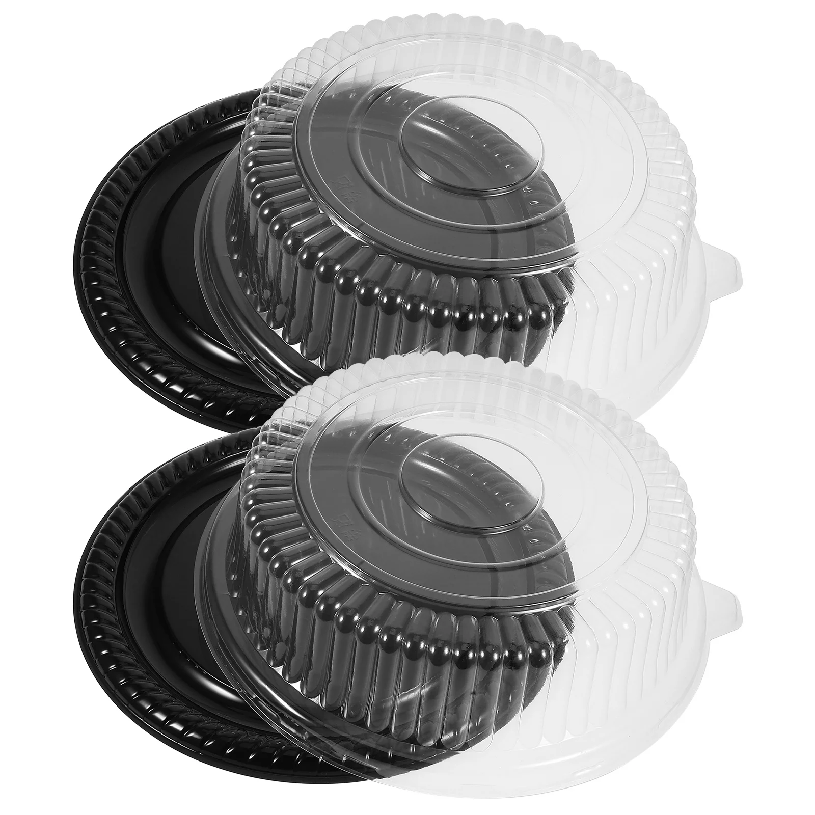 2Sets Cake Plate Covered Carriers Lightweight Perfect for Parties Catering Pies Storage Dessert Display 
2Sets Cake Plate Covered Carriers Lightweight Perfect for Parties Catering Pies Storage Dessert Display