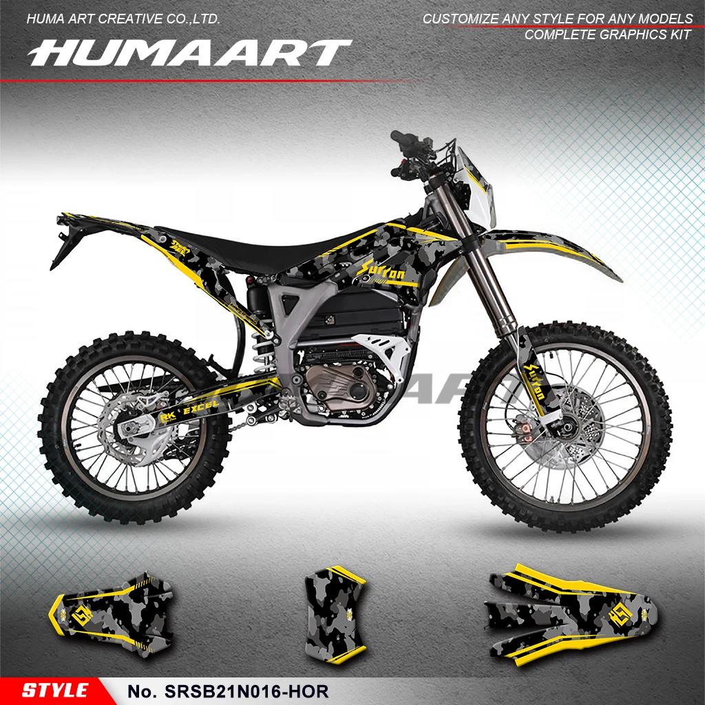 Наклейка на мотоцикл HUMAART Racing Graphics для электрического мотоцикла Storm Bee, Multicamo, SRSB21N016-HOR 
Наклейка на мотоцикл HUMAART Racing Graphics для электрического мотоцикла Storm Bee, Multicamo, SRSB21N016-HOR