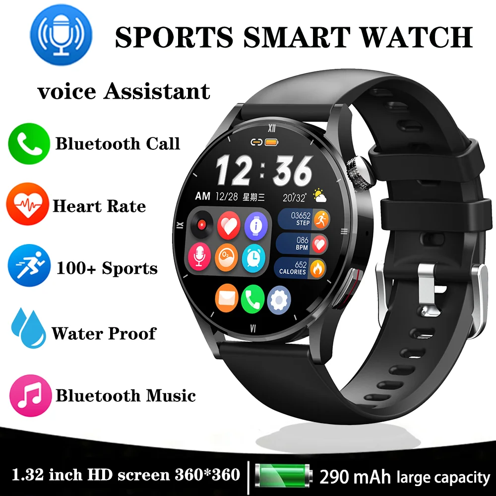 Xiaomi Mijia Smart Watch Men Ai Smart Voice Bluetooth Call Women's Sport Fitness Waterproof Heart Rate Monitoring Clock Watches
Xiaomi Mijia Smart Watch Men Ai Smart Voice Bluetooth Call Women's Sport Fitness Waterproof Heart Rate Monitoring Clock Watches