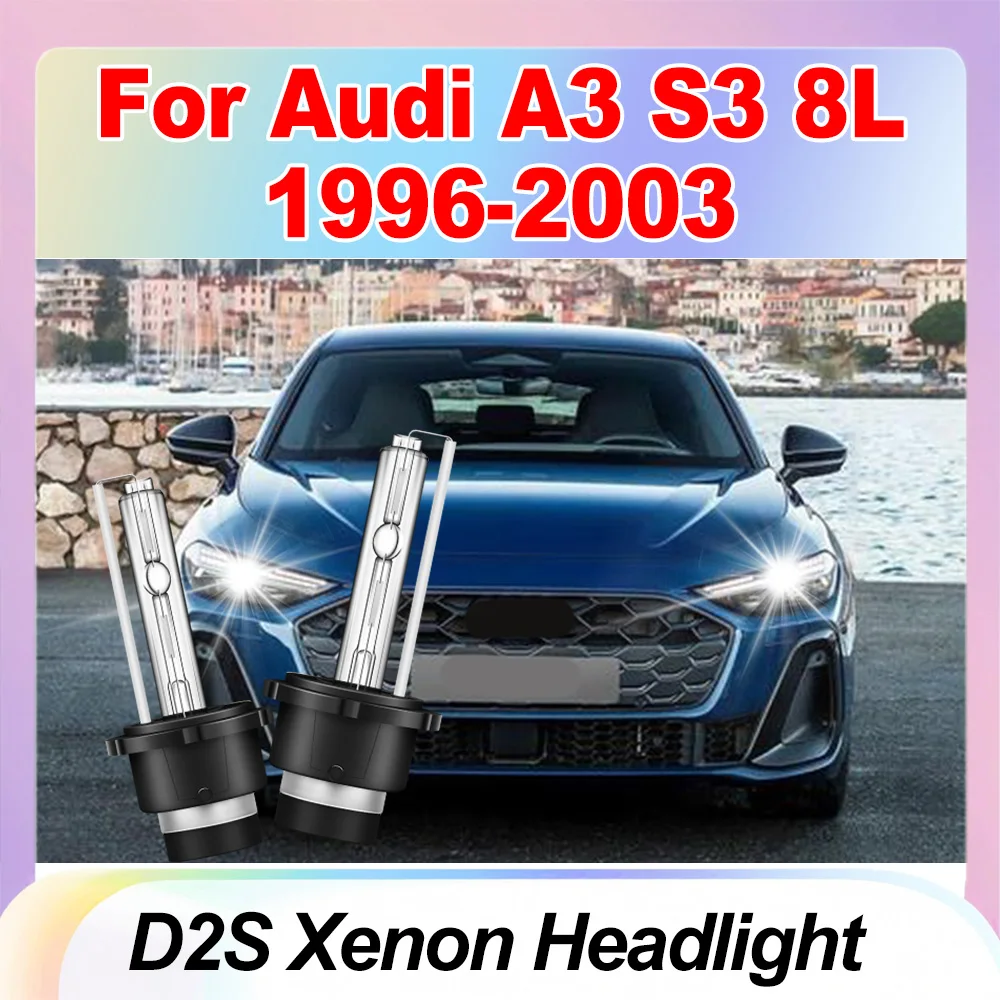 2PCS Xenon Lamps Plug And Play D2S Xenon Headlight 6000K Super Bright White Car Lights High Power For Audi A3 S3 8L 1996-2003
2PCS Xenon Lamps Plug And Play D2S Xenon Headlight 6000K Super Bright White Car Lights High Power For Audi A3 S3 8L 1996-2003