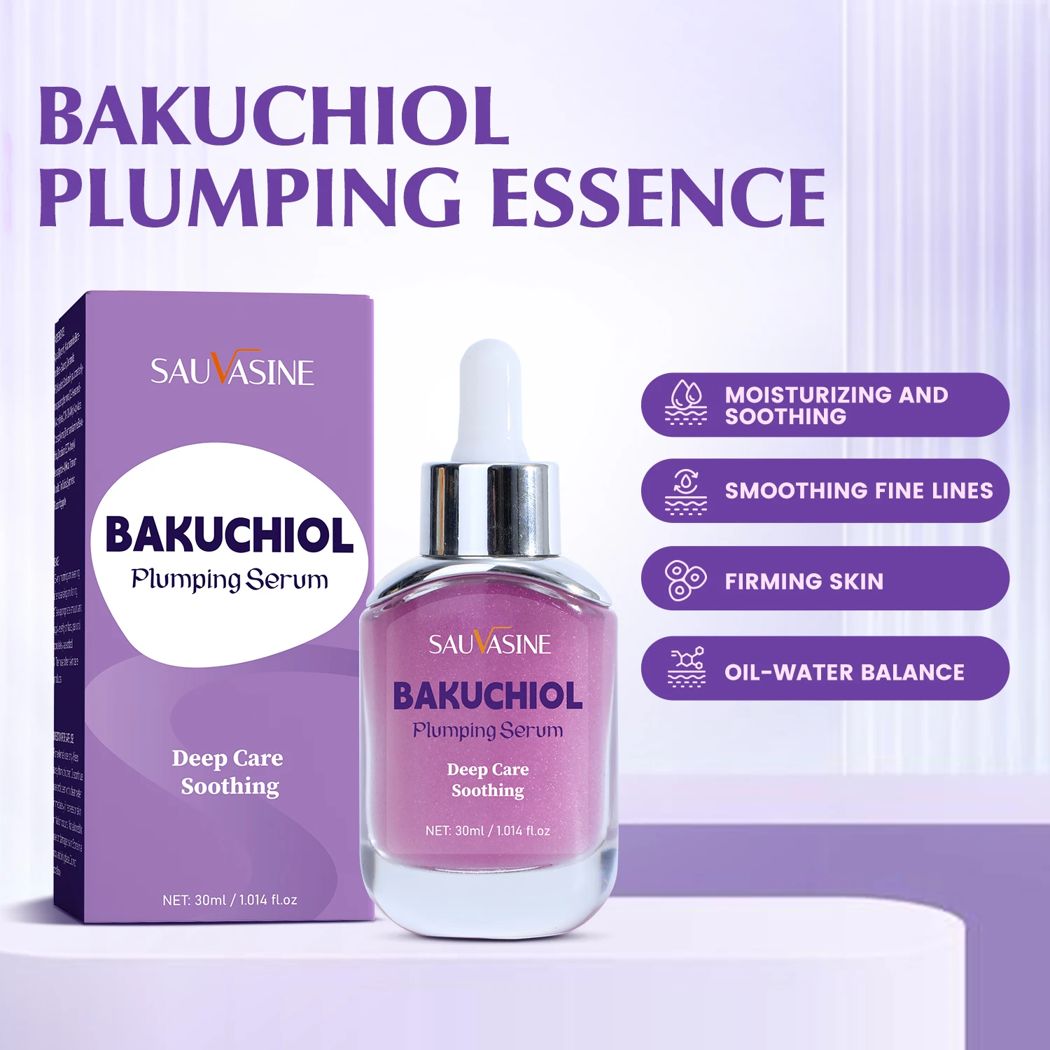 Moisturizing & Soothing Essence for Women Smoothing Fine Lines Enhances Firmness & Elasticity
Moisturizing & Soothing Essence for Women Smoothing Fine Lines Enhances Firmness & Elasticity