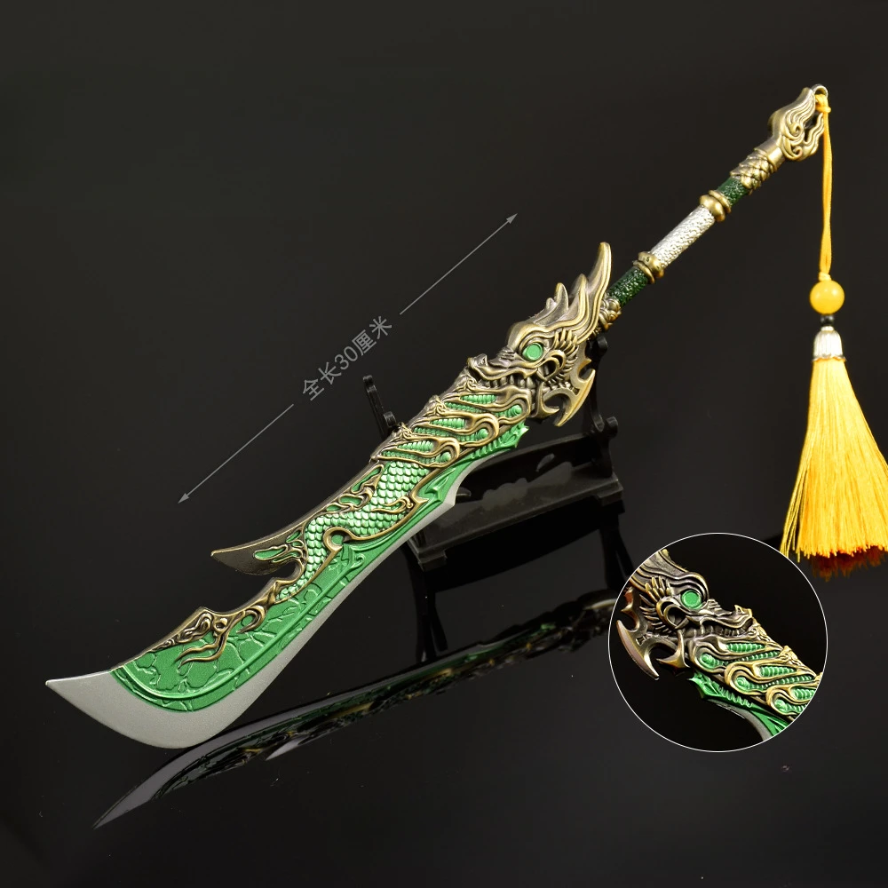 30cm/11.8in Naraka:Bladepoint Kuandao Longpan Knife Game Peripherals Model Props Machette Cosplay Ornaments Toys Boyfriend Gift
30cm/11.8in Naraka:Bladepoint Kuandao Longpan Knife Game Peripherals Model Props Machette Cosplay Ornaments Toys Boyfriend Gift