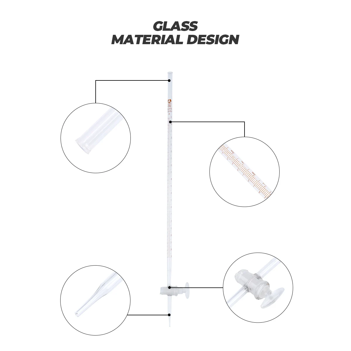 Straight Hole Water Dispenser Measuring Glass Chemical Titrating Laboratory Glassware
Straight Hole Water Dispenser Measuring Glass Chemical Titrating Laboratory Glassware