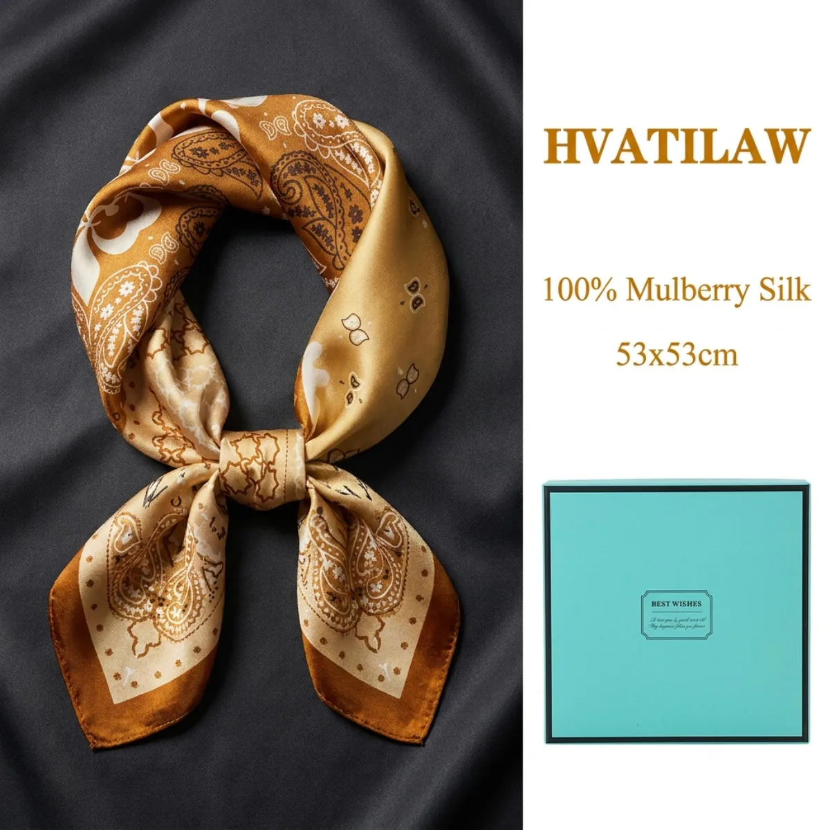 Fashion 100% Mulberry Silk 53cm Square Scarf Women Neck Tie Female Hair Bandana Headkerchief Shawl Wrap Hijab Echarpe Gift Box
Fashion 100% Mulberry Silk 53cm Square Scarf Women Neck Tie Female Hair Bandana Headkerchief Shawl Wrap Hijab Echarpe Gift Box