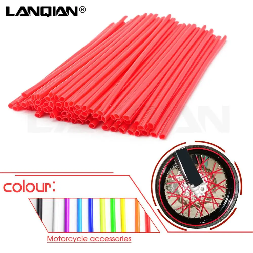 72 pcs Motorcycle Spoke Shrouds Skins Covers For KAWASAKI 500 KX 450 YAMAHA 450 YZ 125 SX SXF EXC XC EXC-F EXCF z800 z1000
72 pcs Motorcycle Spoke Shrouds Skins Covers For KAWASAKI 500 KX 450 YAMAHA 450 YZ 125 SX SXF EXC XC EXC-F EXCF z800 z1000