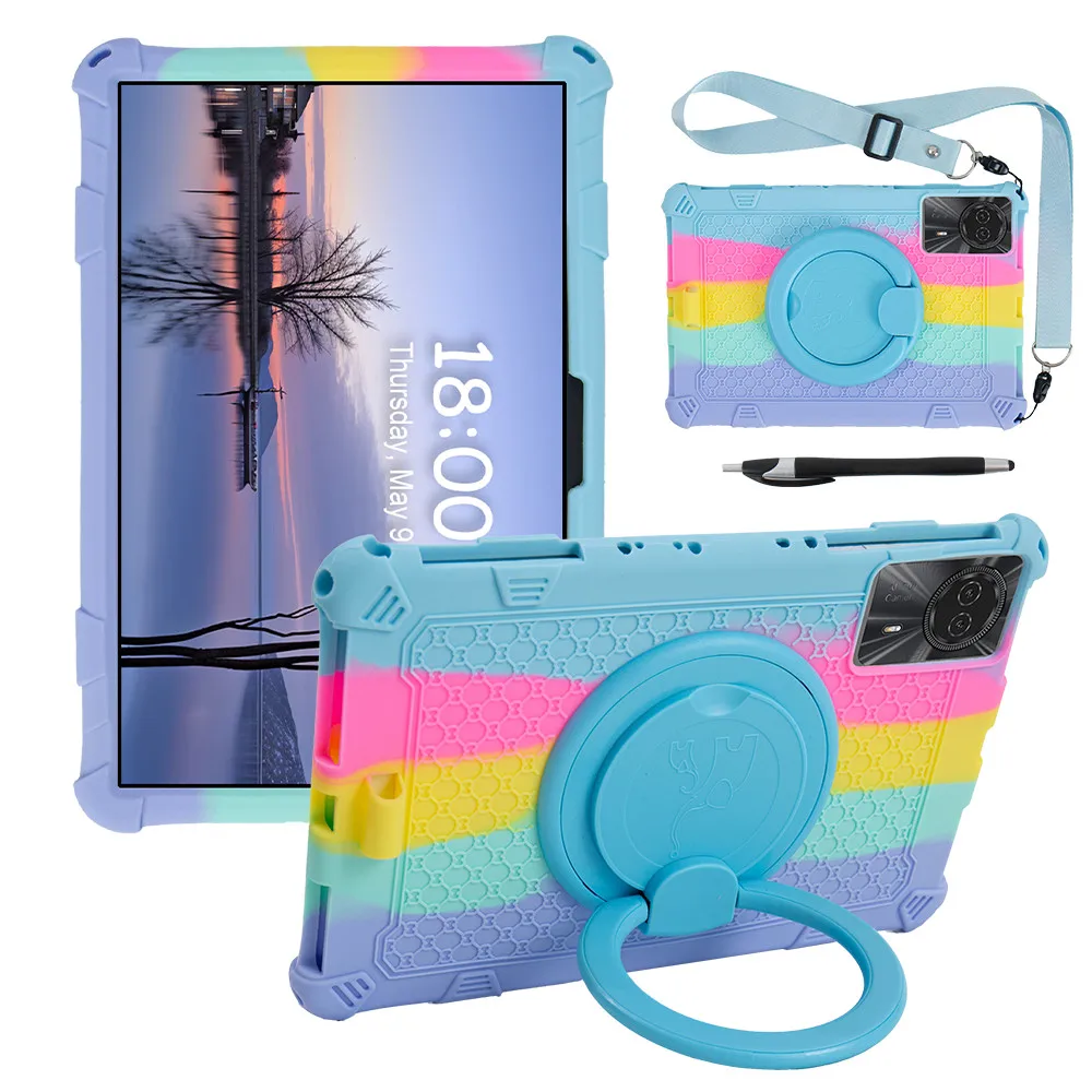 Rotating Soft Silicone Case For Infinix Xpad 11 inch 2024 Full Body Protection Shockproof Kickstand Cover With Shoulder Strap
Rotating Soft Silicone Case For Infinix Xpad 11 inch 2024 Full Body Protection Shockproof Kickstand Cover With Shoulder Strap