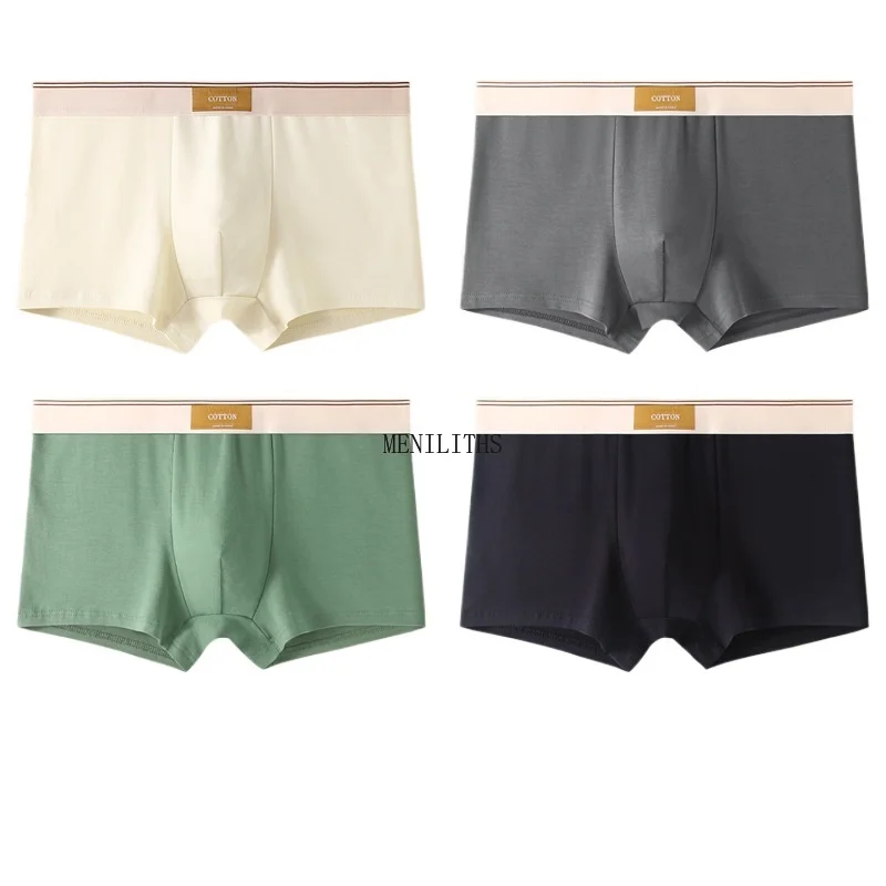 4Pcs Men Underwear Cotton BoxerShorts Panties Man Breathable Underpants Sexy Sport Comfort Male Boxers Large Size Shorts L-4XL
4Pcs Men Underwear Cotton BoxerShorts Panties Man Breathable Underpants Sexy Sport Comfort Male Boxers Large Size Shorts L-4XL