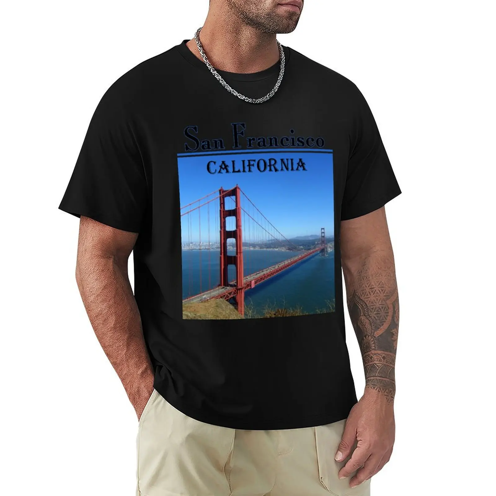 San Francisco, California - Golden Gate Bridge T-Shirt Comfortable Work Wear Tee
San Francisco, California - Golden Gate Bridge T-Shirt Comfortable Work Wear Tee