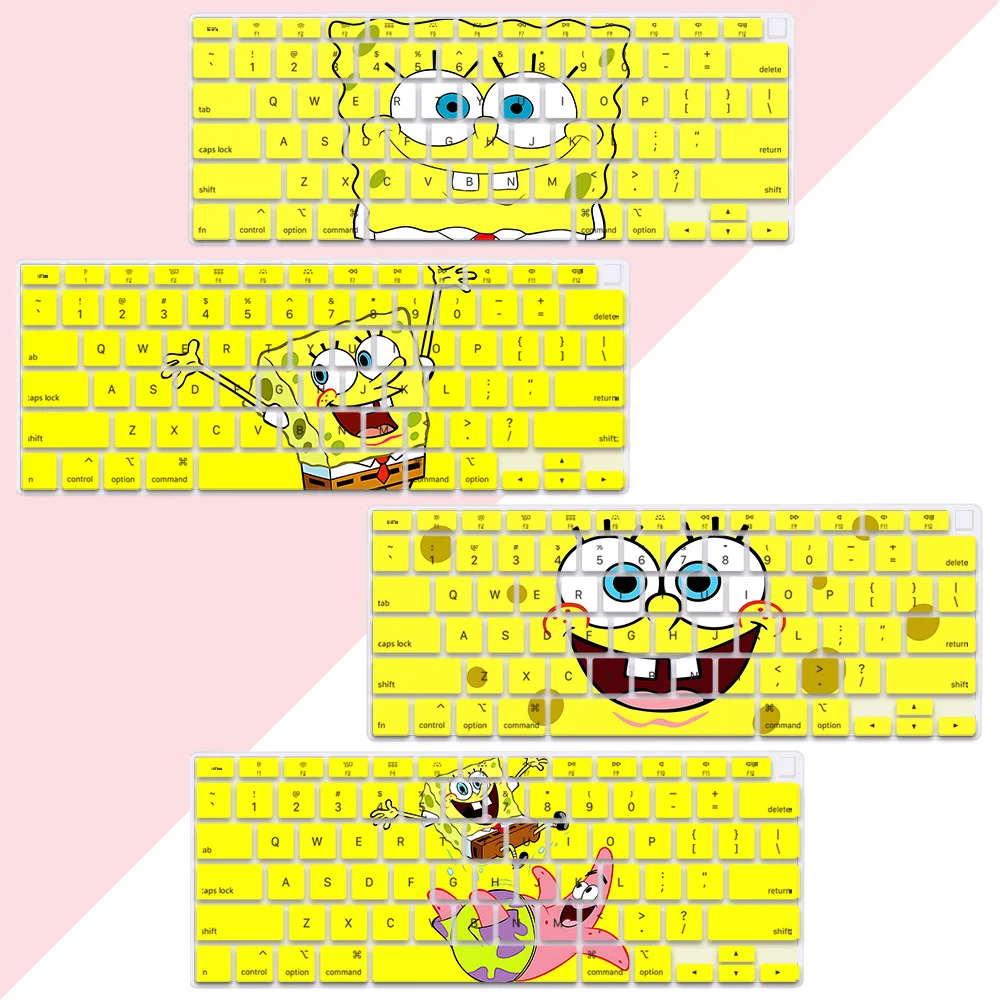Yellow SpongeBobs US Layout Color Print Soft Silicone Keyboard Cover For Macbook 2020 Air A2179 A2337
Yellow SpongeBobs US Layout Color Print Soft Silicone Keyboard Cover For Macbook 2020 Air A2179 A2337
