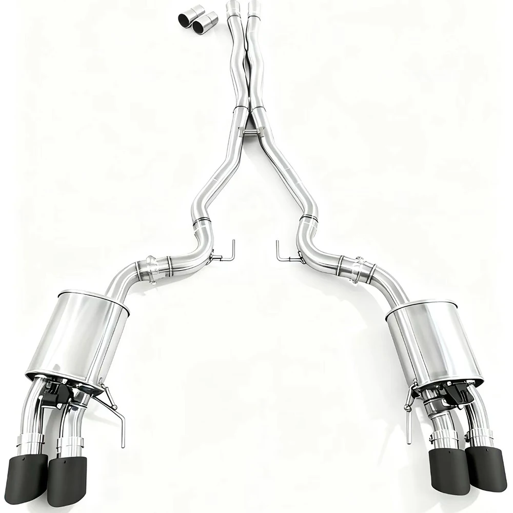 Выхлопная труба Выхлопная труба с клапаном из нержавеющей стали и наконечником выхлопной трубы из углеродного волокна для высокопроизводительной выхлопной трубы 5,0 л
Выхлопная труба Выхлопная труба с клапаном из нержавеющей стали и наконечником выхлопной трубы из углеродного волокна для высокопроизводительной выхлопной трубы 5,0 л