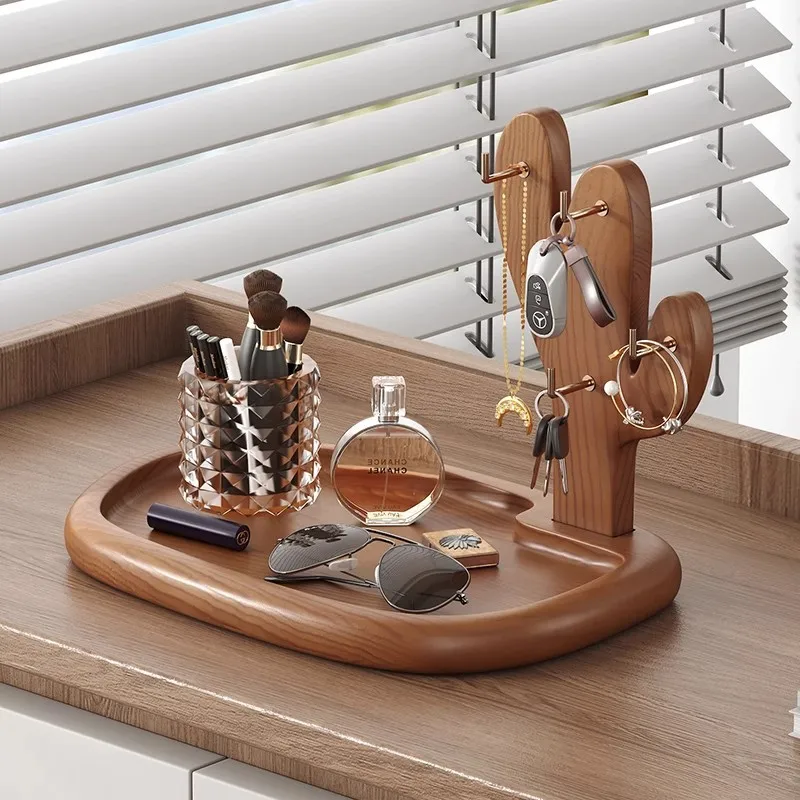Entryway Key Storage Rack Solid Wood Entryway Shelf Vintage Style Tabletop Ornament Decorative Glasses Watch Display Rack
Entryway Key Storage Rack Solid Wood Entryway Shelf Vintage Style Tabletop Ornament Decorative Glasses Watch Display Rack