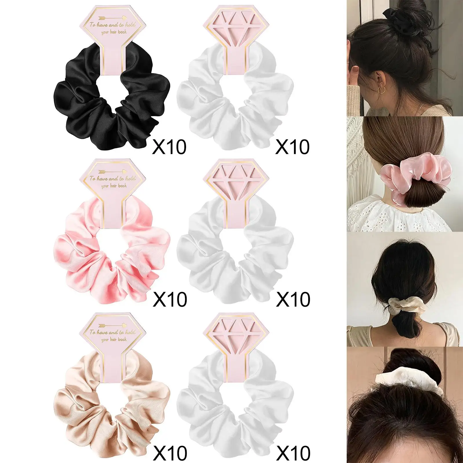 20x Elastic Hair Ties Hairstyles Fashion Girls Headwear for Bridal Gifts
20x Elastic Hair Ties Hairstyles Fashion Girls Headwear for Bridal Gifts