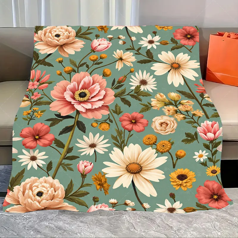 1 шт. фланелевое одеяло винтажное одеяло с цветочным принтом для уютного домашнего декора
1 шт. фланелевое одеяло винтажное одеяло с цветочным принтом для уютного домашнего декора