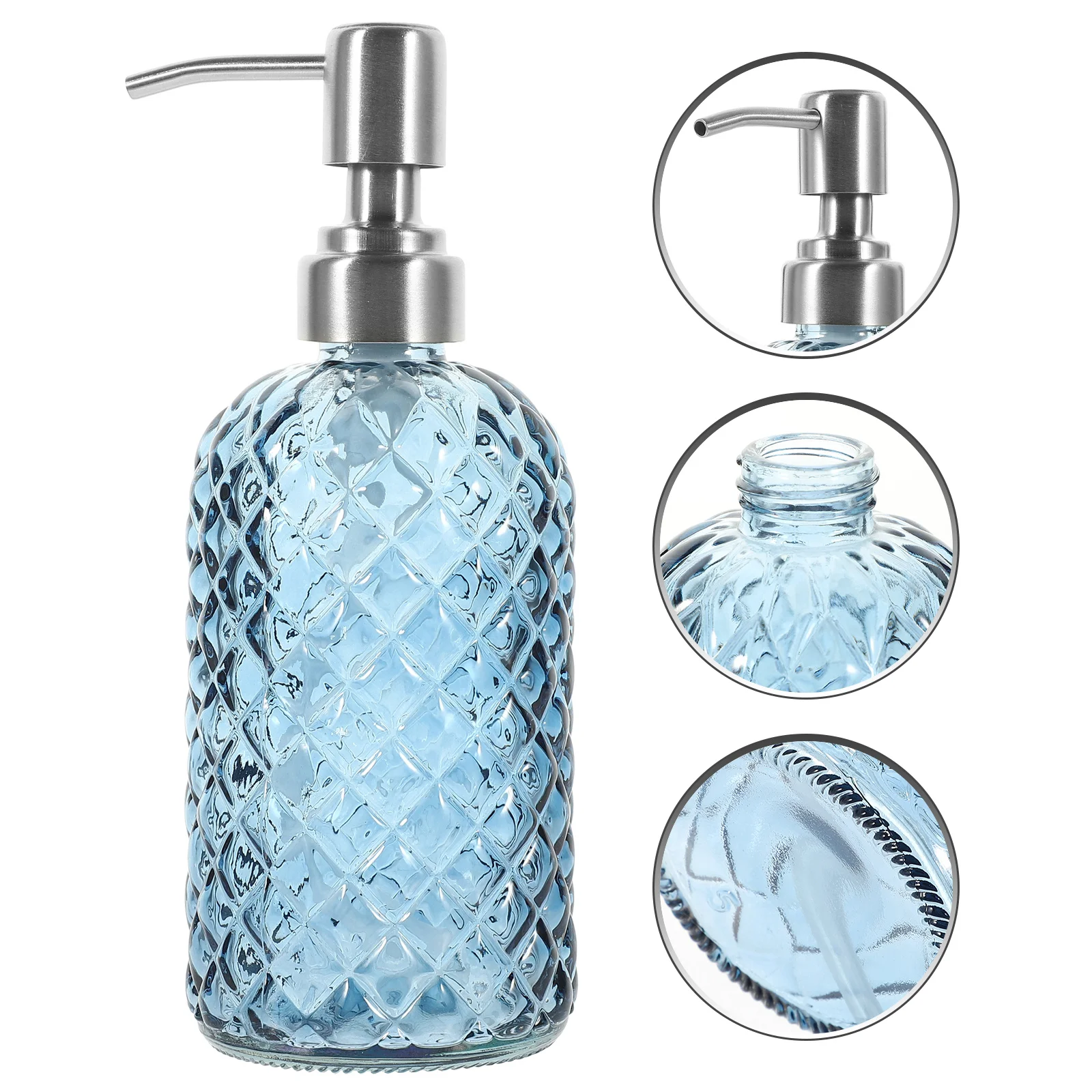 350Ml Glass Soap Dispenser Refillable Liquid Hand Soap Lotion Bottle Pump Leak Proof Bathroom Kitchen Travel Shampoo Dispenser
350Ml Glass Soap Dispenser Refillable Liquid Hand Soap Lotion Bottle Pump Leak Proof Bathroom Kitchen Travel Shampoo Dispenser
