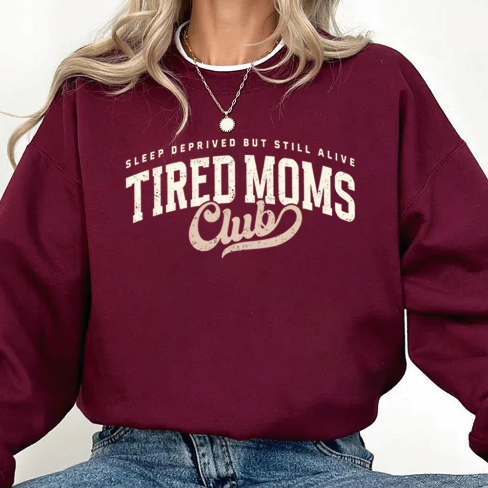 Свитшот для мам в стиле ретро, модный пуловер для уставших мам, стильный женский свитшот с длинными рукавами, повседневные толстовки, подарки для мам
Свитшот для мам в стиле ретро, модный пуловер для уставших мам, стильный женский свитшот с длинными рукавами, повседневные толстовки, подарки для мам