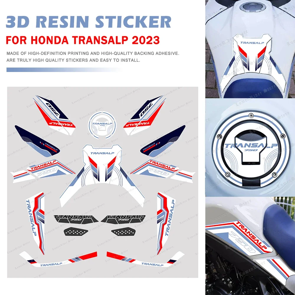 For Honda Transalp XL 750 XL750 2023 Motorcycle Fuel Tank Pad Sticker Waterproof Scratch-Resistant 3D Resin Sticker Kit
For Honda Transalp XL 750 XL750 2023 Motorcycle Fuel Tank Pad Sticker Waterproof Scratch-Resistant 3D Resin Sticker Kit