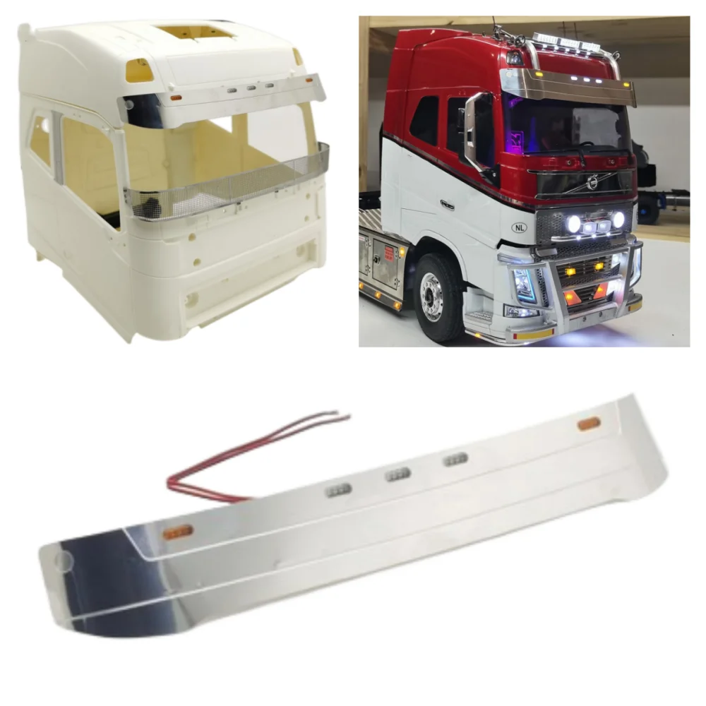 LED Sun Visor Lamp Light for Tamiya 1/14 Truck Volvo FH16 56360 Upgrade Accessories
LED Sun Visor Lamp Light for Tamiya 1/14 Truck Volvo FH16 56360 Upgrade Accessories