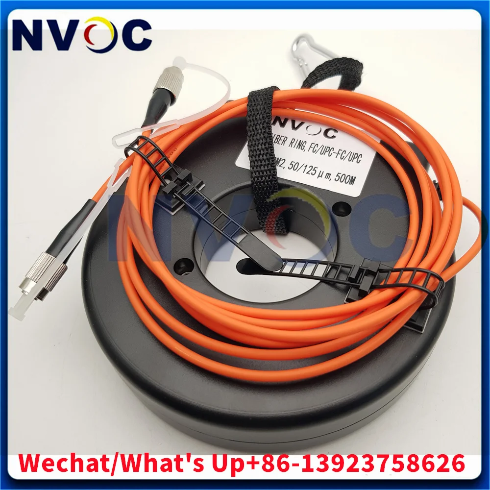 500M SC/ST/FC/LC MMF 50/125 Fiber Optic OTDR Launch Cable Box Dead Zone 0.5KM OM2 Multimode Mode Fibre Optical Ring
500M SC/ST/FC/LC MMF 50/125 Fiber Optic OTDR Launch Cable Box Dead Zone 0.5KM OM2 Multimode Mode Fibre Optical Ring