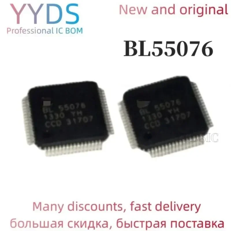 Module BL55076 55076 QFP64 TQFP64 LCD CHIP IC Original authentic and new 10PCS /LOT
Module BL55076 55076 QFP64 TQFP64 LCD CHIP IC Original authentic and new 10PCS /LOT