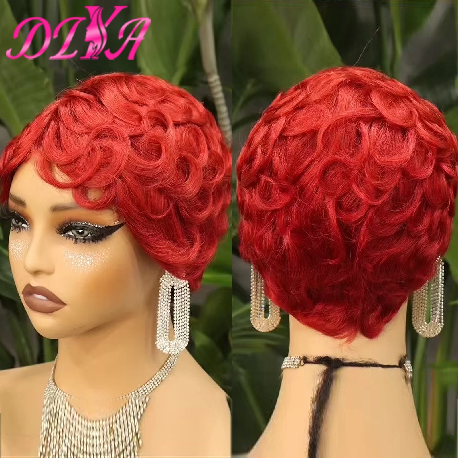 Цветные короткие вьющиеся парики из натуральных волос с стрижкой пикси для чернокожих женщин, бесклеевой парик, перуанский парик Remy Bob, полностью машинное производство, плотность 180%
Цветные короткие вьющиеся парики из натуральных волос с стрижкой пикси для чернокожих женщин, бесклеевой парик, перуанский парик Remy Bob, полностью машинное производство, плотность 180%