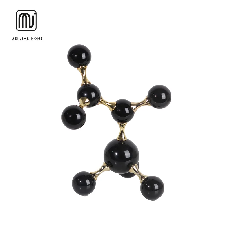 Meijian Modern Light Luxurious Geometric Cross Metal Crystal Molecular Ball Book Town Furnishings Ball Between the Model Table
Meijian Modern Light Luxurious Geometric Cross Metal Crystal Molecular Ball Book Town Furnishings Ball Between the Model Table
