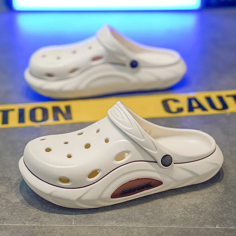 Mens Fashionable Hollow Out Beach Shoes Comfortable Non Slip Durable Dual-use Shoes Outdoor Leisure Sports Garden Sandals
Mens Fashionable Hollow Out Beach Shoes Comfortable Non Slip Durable Dual-use Shoes Outdoor Leisure Sports Garden Sandals