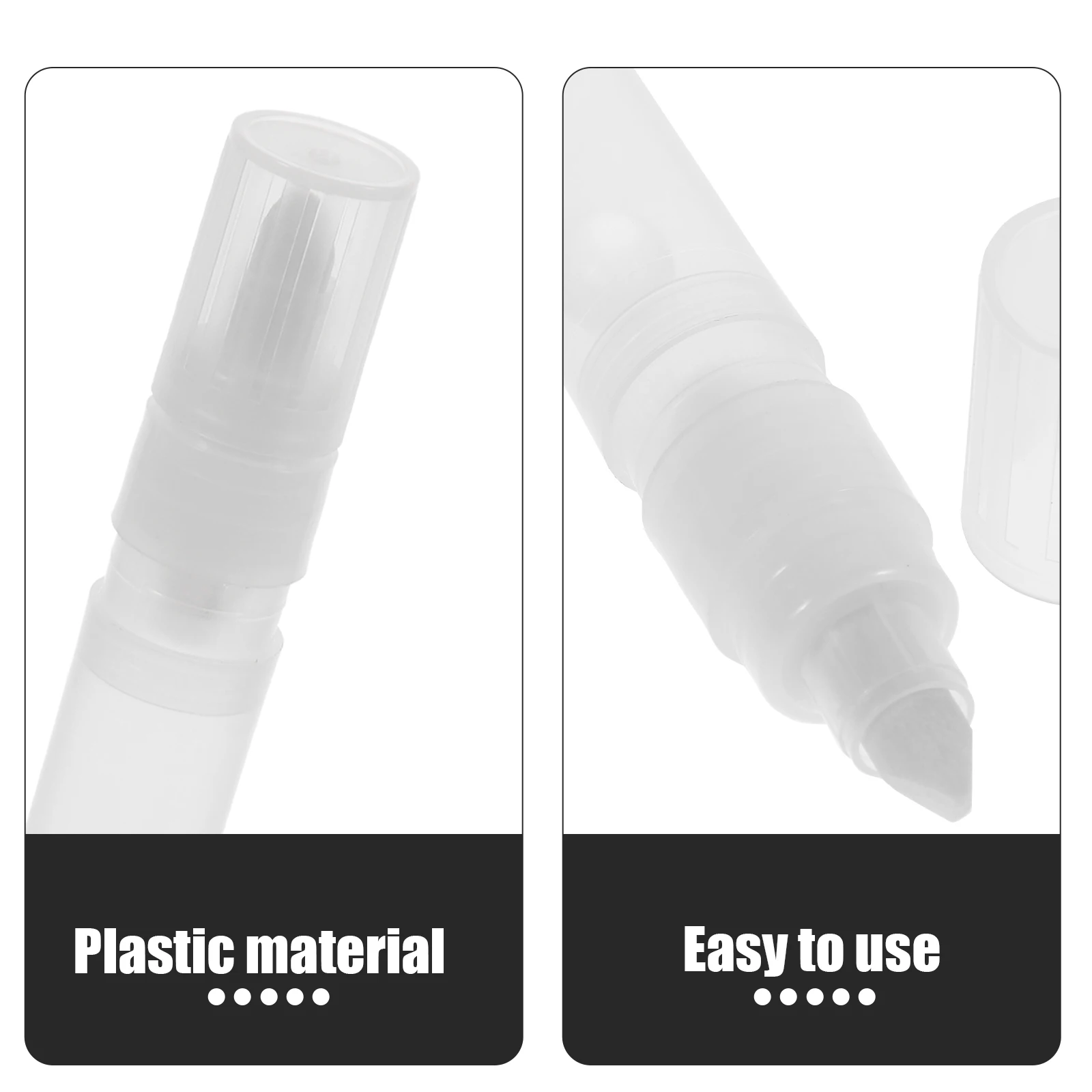 2pcs Reusable Paint Pen Covers Refillable Empty Shells Students Supplies Plastic Pen Accessories Durable Lightweight Replaceable
2pcs Reusable Paint Pen Covers Refillable Empty Shells Students Supplies Plastic Pen Accessories Durable Lightweight Replaceable