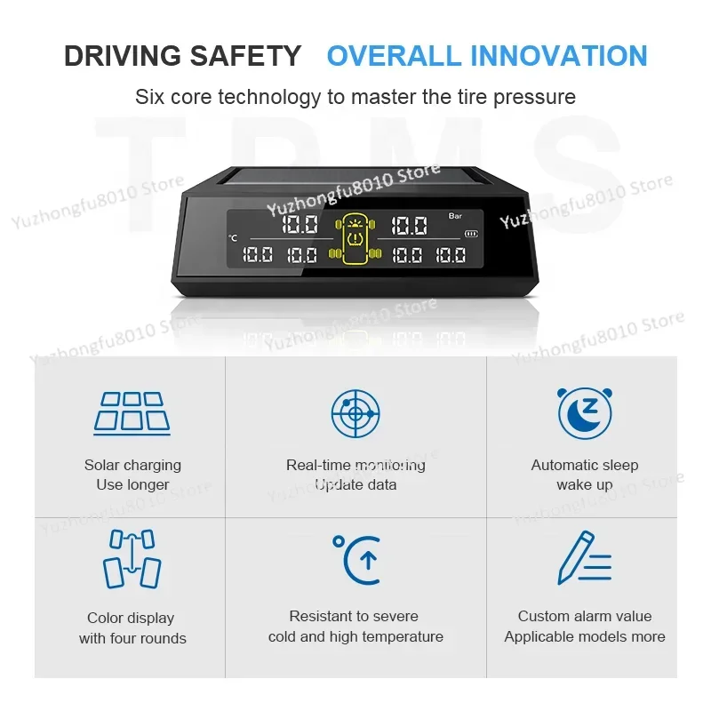 In Stock Bus Solar Truck TPMS Factory High Quality Tire Pressure Monitoring Internal Sensors Real-time Detection For 6 Wheels
In Stock Bus Solar Truck TPMS Factory High Quality Tire Pressure Monitoring Internal Sensors Real-time Detection For 6 Wheels