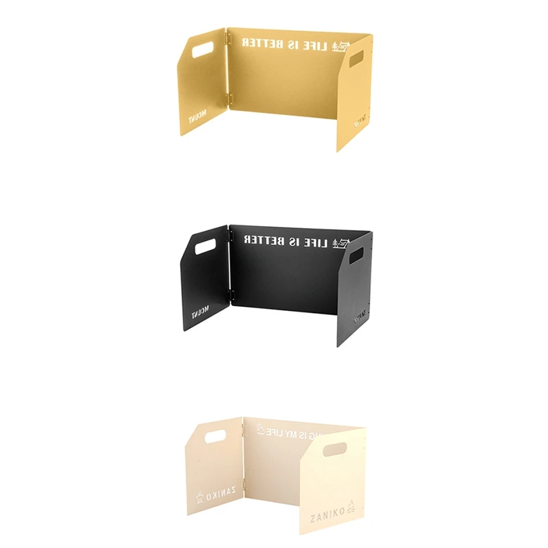 GM-Stove Windscreen Folding Windshield 3 Plates Windscreen For Outdoor, Picnic, Cooking
GM-Stove Windscreen Folding Windshield 3 Plates Windscreen For Outdoor, Picnic, Cooking