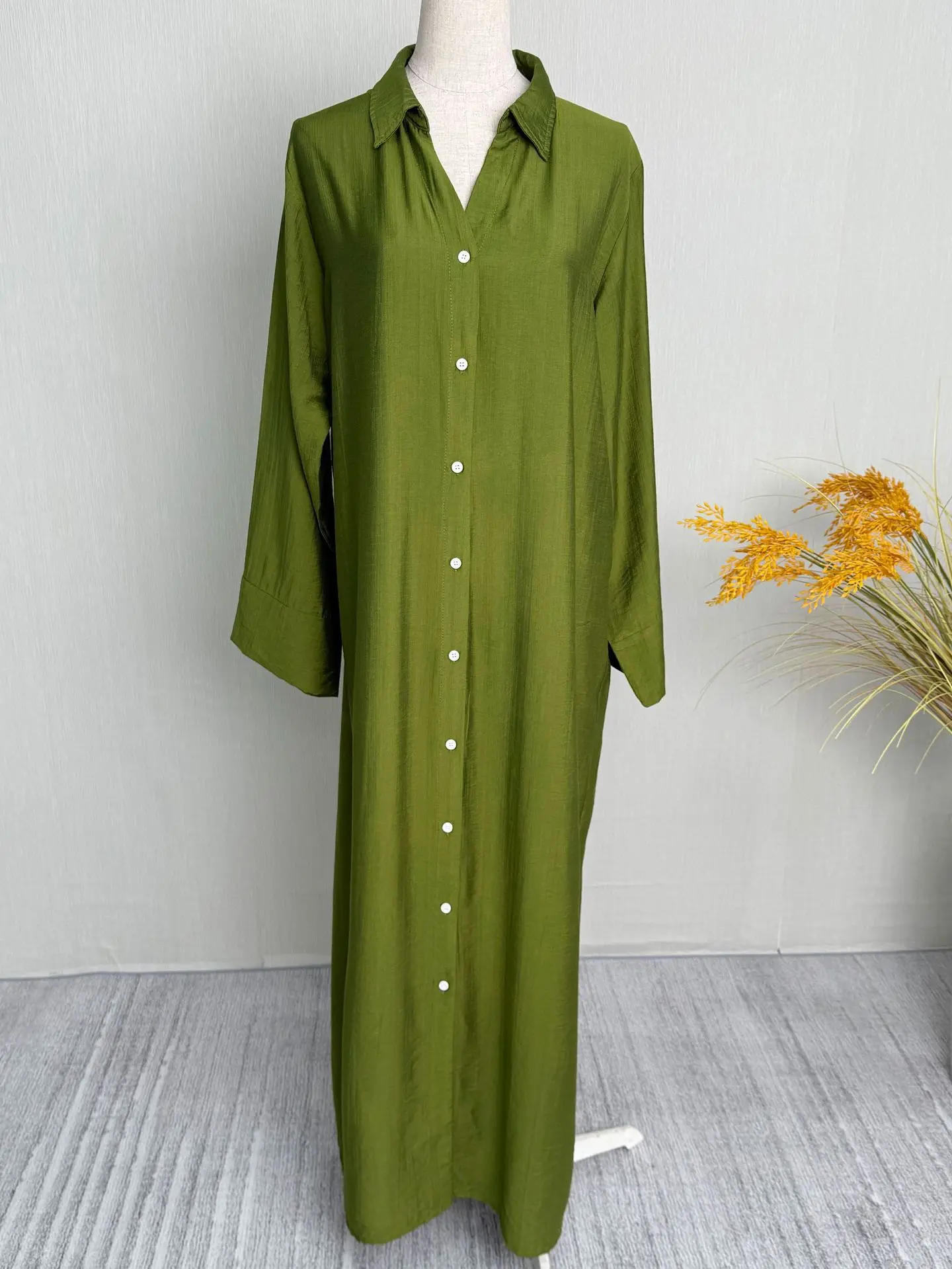 Eid Women Dress Muslim Single Breasted Shirt Cardigan Abaya Party Jalabiya Ramadan Vestidos Largos Arab Long Robe Morocco Kaftan
Eid Women Dress Muslim Single Breasted Shirt Cardigan Abaya Party Jalabiya Ramadan Vestidos Largos Arab Long Robe Morocco Kaftan