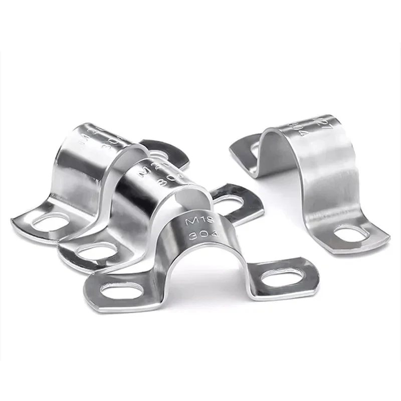 Thickened Saddle Pipe Clamp 304 Stainless Steel Water Pipe Buckle Saddle Shape Hoop Fastener
Thickened Saddle Pipe Clamp 304 Stainless Steel Water Pipe Buckle Saddle Shape Hoop Fastener