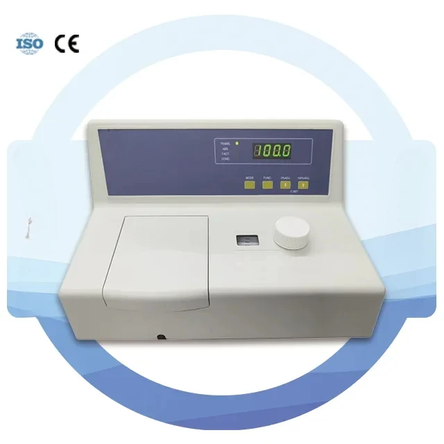 SCITEK UV-VIS Spectrophotometer 190-1100nm Spectrophotometer with Deuterium lamp, tungsten lamp
SCITEK UV-VIS Spectrophotometer 190-1100nm Spectrophotometer with Deuterium lamp, tungsten lamp