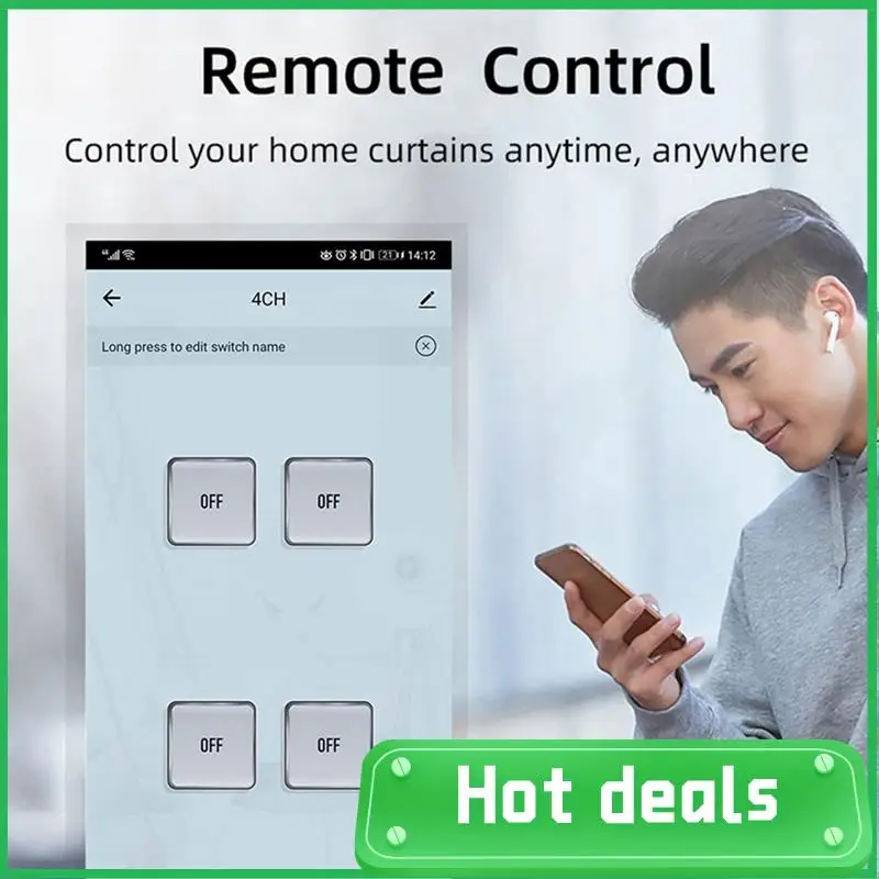 Smart Wifi Relay Switch Module Kit, Inching Self-Locking Interlocking Module 1-Way AC85-250V With Housing Remote Control
Smart Wifi Relay Switch Module Kit, Inching Self-Locking Interlocking Module 1-Way AC85-250V With Housing Remote Control