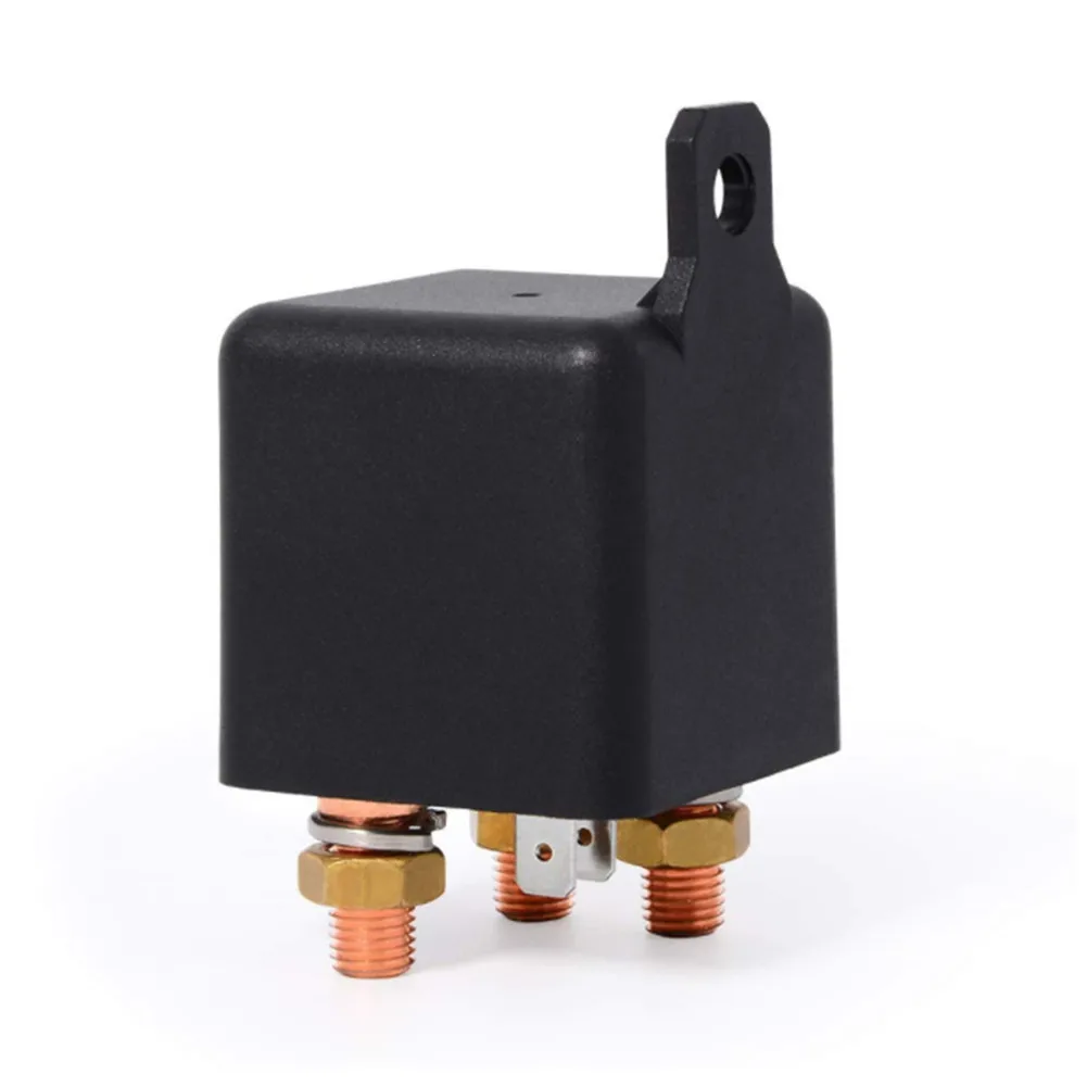 SPST Automotive Starter Relay Designed to Handle High Loads Up to 200A Compatible with Both DC Voltage Ratings of 12V and 72V
SPST Automotive Starter Relay Designed to Handle High Loads Up to 200A Compatible with Both DC Voltage Ratings of 12V and 72V