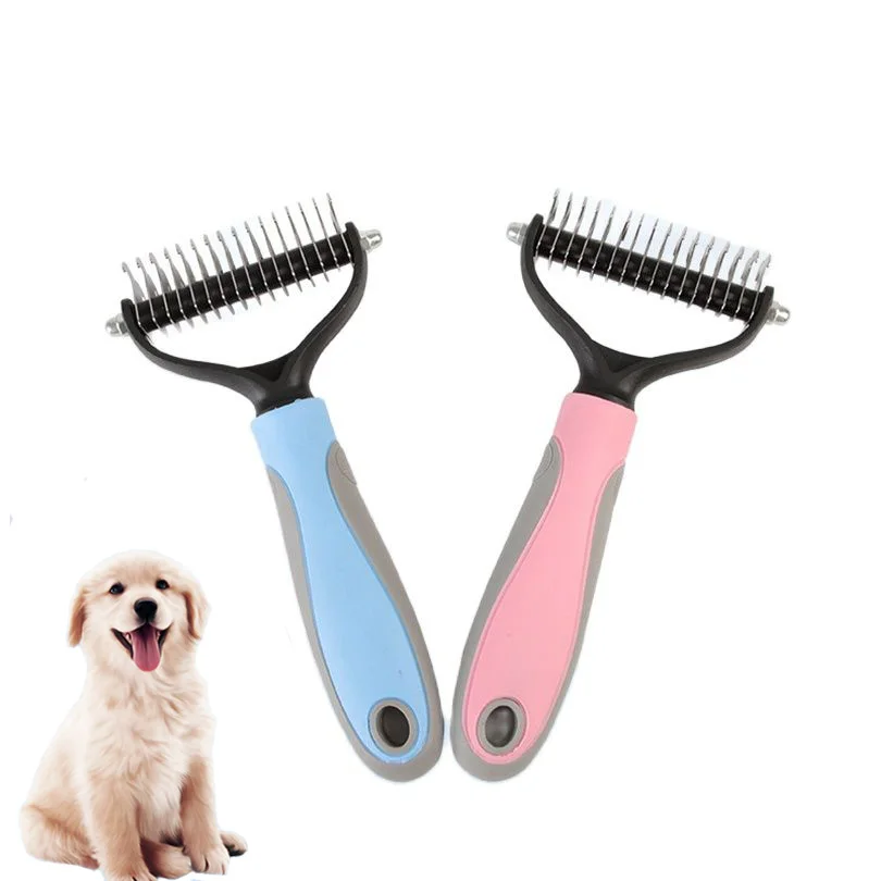 Convenient and Practical Pet Knot Comb Cat Dog Grooming Cleaning Supplies Double-sided Knot Comb Pet Comb
Convenient and Practical Pet Knot Comb Cat Dog Grooming Cleaning Supplies Double-sided Knot Comb Pet Comb