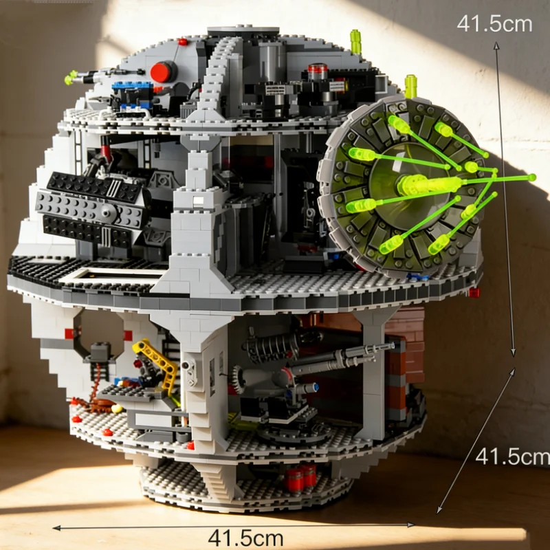 In Stock Fast Ship DS-3 Platform MOC Display Death Star Compatible 75159 Great Ultimate Building Blocks Bricks Toys for Gifts
In Stock Fast Ship DS-3 Platform MOC Display Death Star Compatible 75159 Great Ultimate Building Blocks Bricks Toys for Gifts
